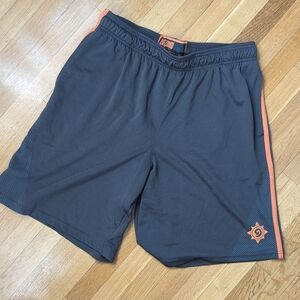 Blizzard Hearthstone Brown/Orange Athletic Shorts. Size XL